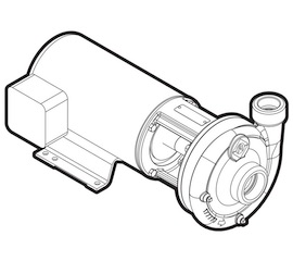 Franklin Electric - 6 Close Coupled I Series Pump