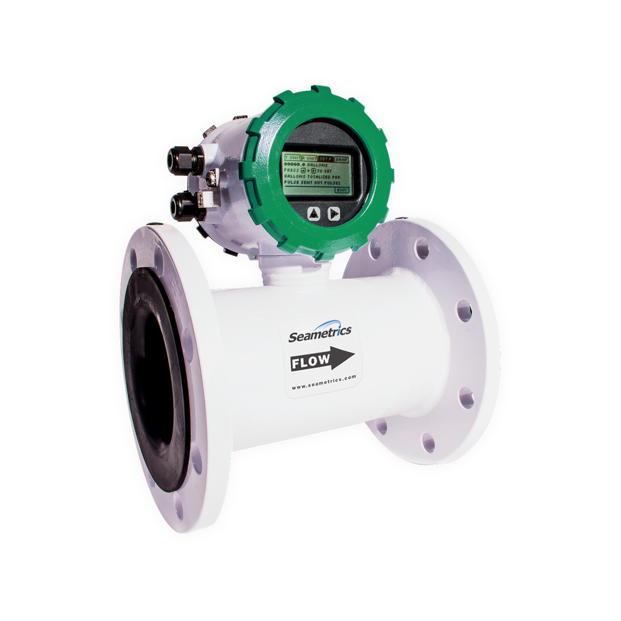 SeaMetrics - Irrigation Magmeter - AG3000p - Premium Flanged In-line Magmeter, Includes One Pulse a