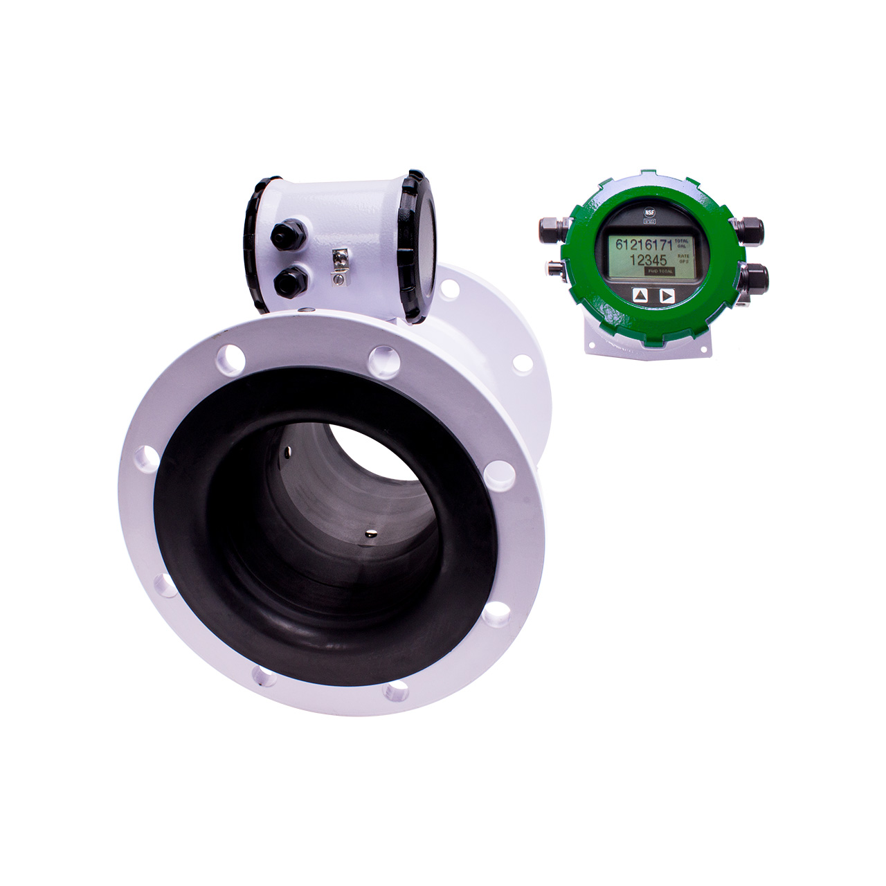 SeaMetrics - Irrigation Magmeter - AG3000r - Remote Display Flanged In-line Magmeter, Includes One