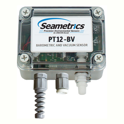 SeaMetrics - Pressure & Level Sensor - PT12-BV - Barometric & Vacuum with Modbus & SDI-12 Interface