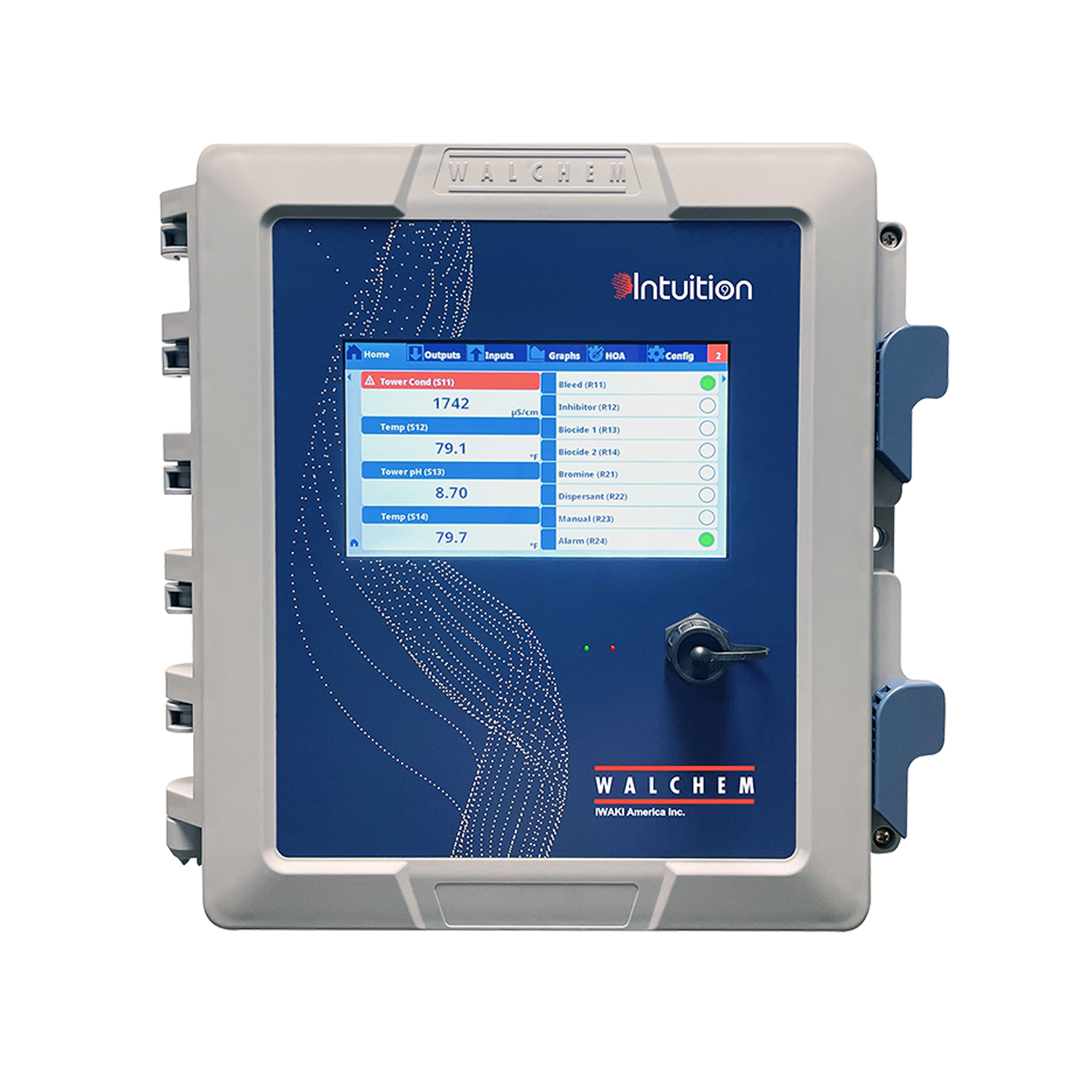 Walchem - Intuition-9 Series Water Treatment Controller for Conductivity, pH/ORP and Disinfection